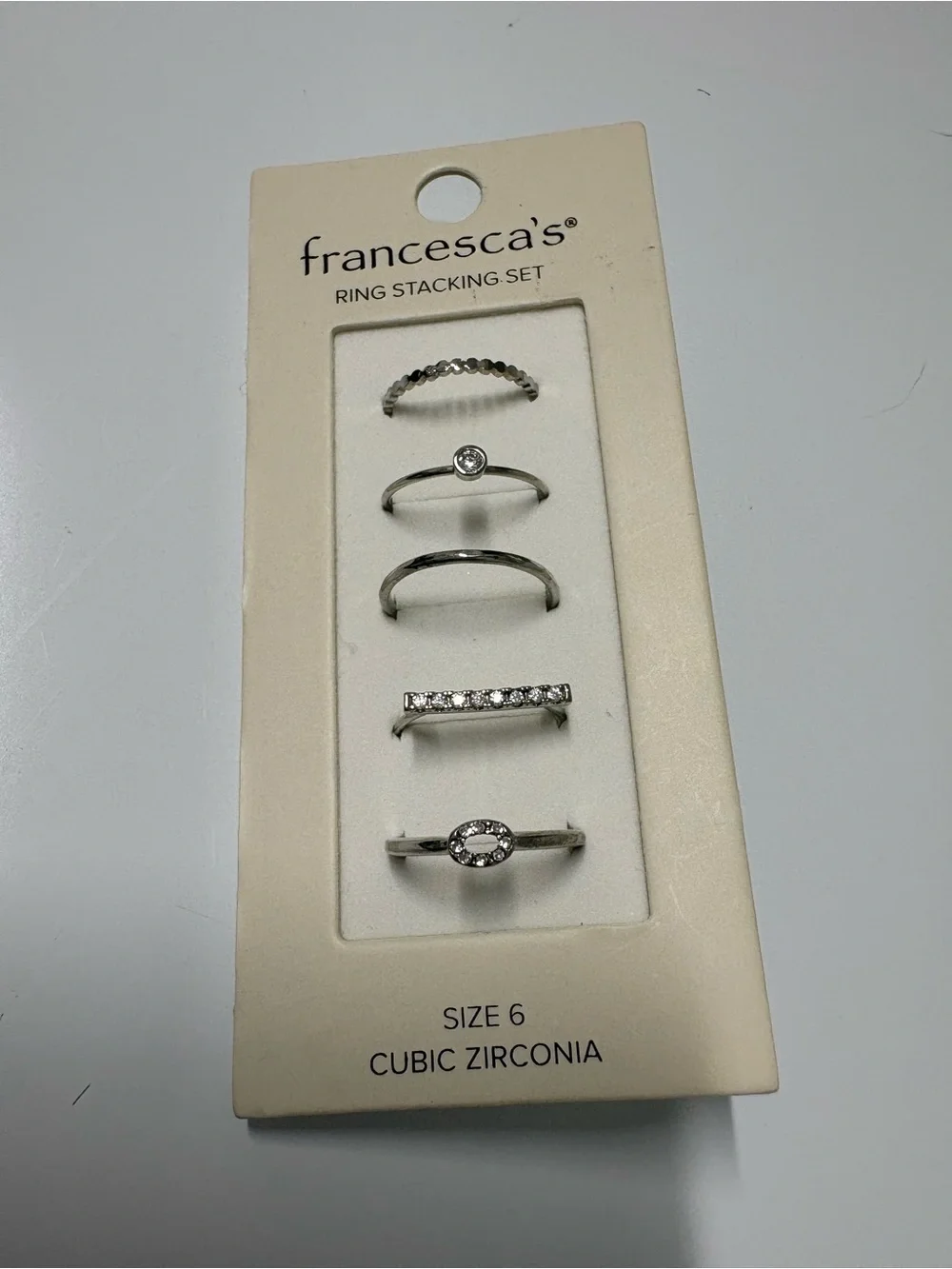 Francesca’s Ring Stacking Set - Picture 2 of 5
